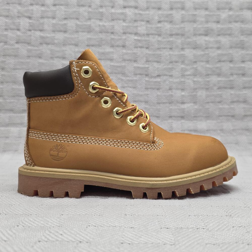 Timberland Bootie Brown Unisex Baby & Toddler Size 12 Nubuck Padded 12809